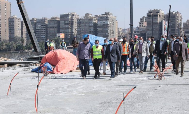 وزير النقل يتايع معدلات تنفيذ أعمال التطوير والصيانة الشاملة بالطريق الدائرى