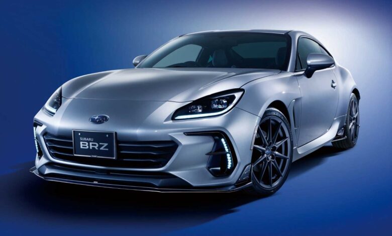 2022 سوبارو BRZ تبدو رياضية أكثر مع إضافات المصنع