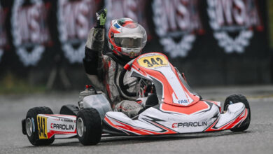 الظاهري يفوز بسباق فئة الـ  OK-Junior فى بطولة WSK Euro Series