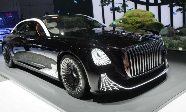 Hongqi L-Concept ظهرت لأول مرة باعتبارها ليموزين بدون عجلة قيادة