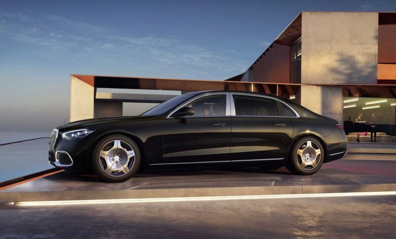 مرسيدس Maybach S-Class تحصل على محرك بست أسطوانات بمعرض شنغهاي