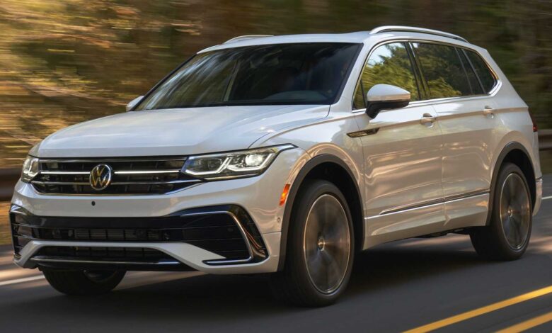 فولكس فاجن Tiguan 2022 تظهر لأول مرة بتصميمها الخارجي المميز