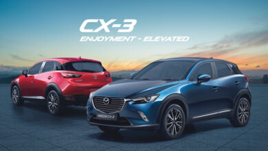 جي بي غبور تطلق Mazda CX3 أول سيارة SUV من مازدا