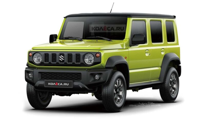 سوزوكي تستعد لإطلاق Jimny Long 2022 مع خمسة أبواب بقوة التوربو