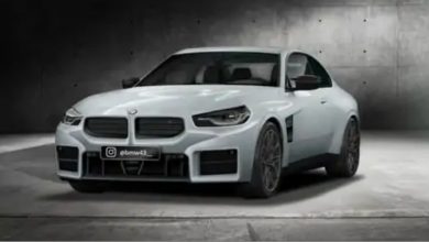 BMW يتسرب لها صور للمصد الأمامي للسيارة M2 2023