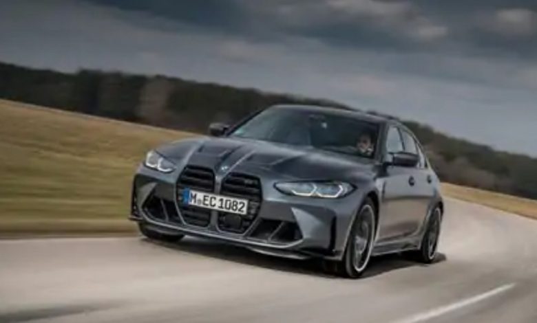 BMW M3 CS تأتي مع مصابيح أمامية M حصرية وبدون علبة تروس يدوية