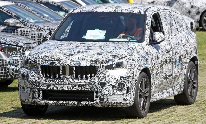 2022 BMW X1 في صور لإظهار المزيد من التفاصيل