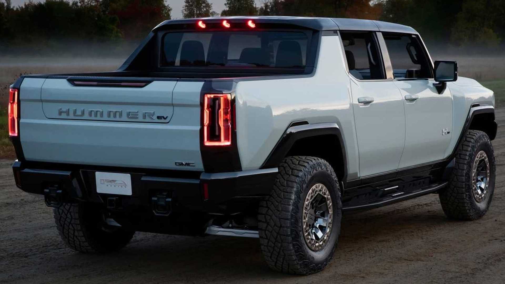 جنرال موتورز توضح رسم التصميم المبكر لـ Hummer EV وكيف يمكن أن تبدو الشاحنة