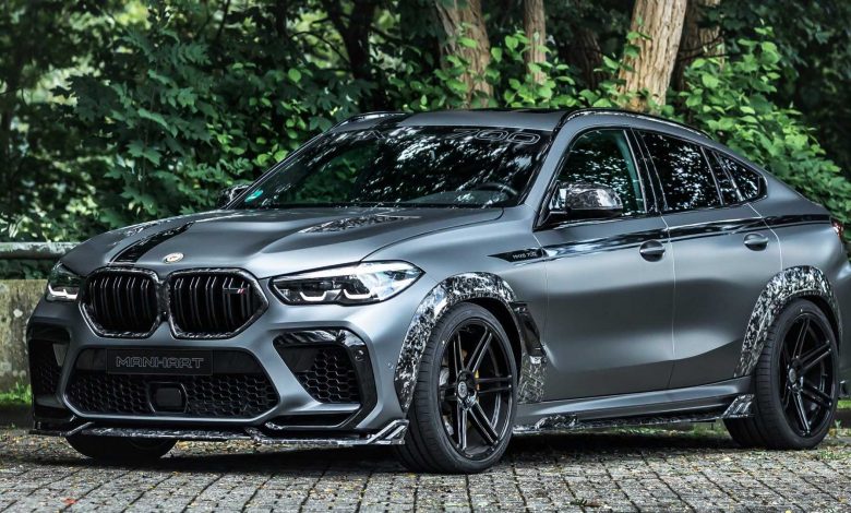 BMW X6 M تعد تحفة كربونية من Manhart