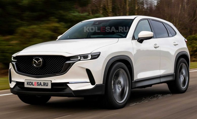 مازدا CX-50 2023 تقدم بناءً على صور التصميم المسربة