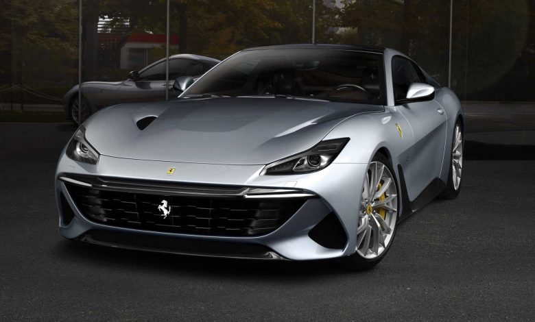 فيراري BR20 تأتي لأول مرة باسم GTC4Lusso الأنيق بمحرك V12