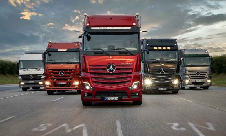 MERCEDES-BENZ TRUCKS تحتفل بمرور 125 عامًا من الريادة والتميز