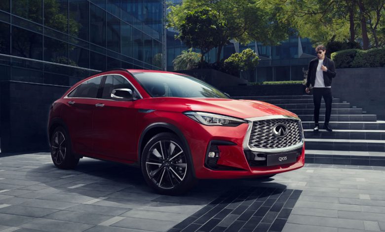 إنفينيتي QX55..  مزيجاً فريداً من التصميم والهندسة والقوة