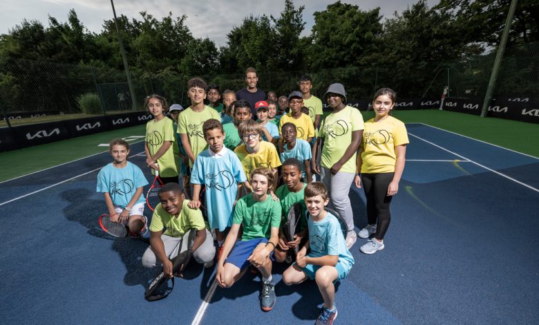 كيا ورافاييل نادال يطلقان مبادرة "كيا كلوب هاوس" لعشاق التنس