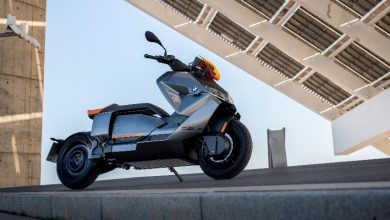 أبوظبي موتورز تعلن وصول طراز BMW Motorrad CE 04 الكهربائي بالكامل