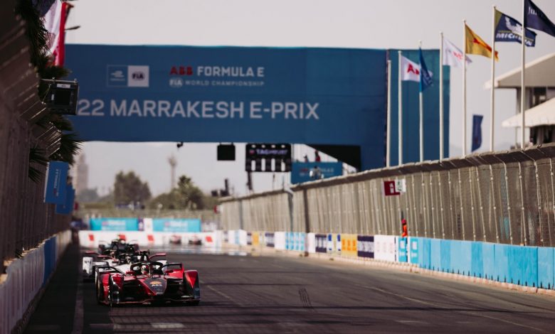 فريق نيسان "e.dams" يشعل المنافسة في أخر جولة من Formula E في مراكش