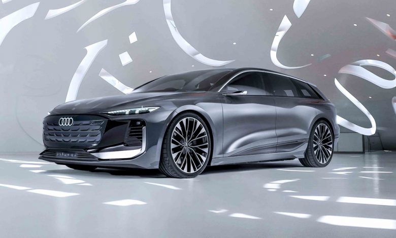 أودي تعرض A6 Avant e-tron التجريبية بمتحف المستقبل