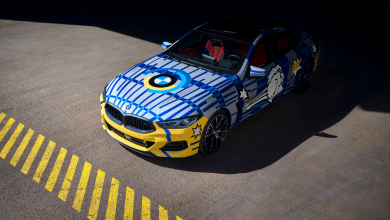 أبوظبي موتورز الطراز الفريد تعرض BMW 8 x Jeff Koons