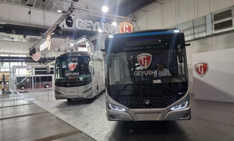 جيوشي لصناعة وسائل النقل تشارك فى معرض Busworld بـ بلجيكا